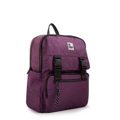 Imagen 2 del producto Mochila porta notebook college morado