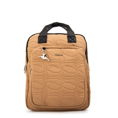 Imagen 1 del producto Mochila porta notebook ivanca grande beige oscuro