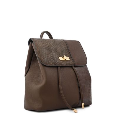 Imagen 2 del producto Mochila mediana conce café oscuro