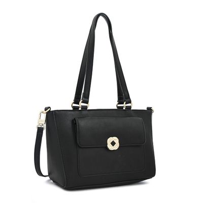 Imagen 2 del producto Cartera tote mediana agata negro especial