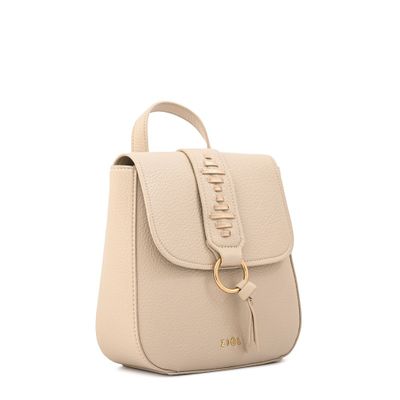 Imagen 2 del producto Mochila con tapa tyra pequeña blanco crudo