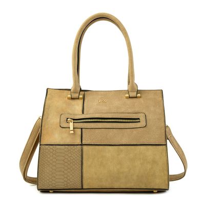 Imagen 1 del producto Cartera tote tres divisiones mediana croix beige