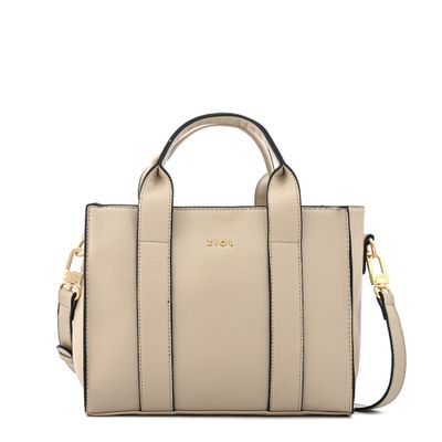 Cartera bandolera pequeña eladia beige