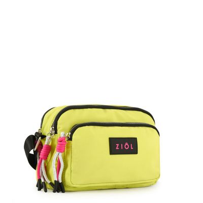 Imagen 2 del producto Cartera bandolera pequeña anika verde limon