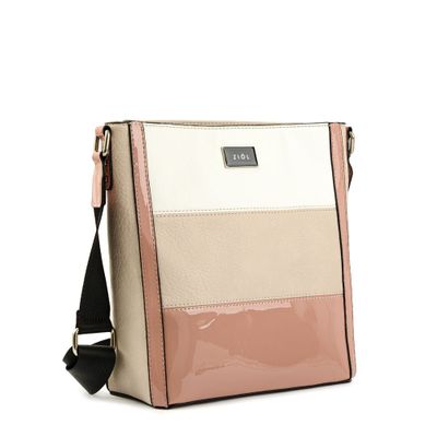 Imagen 2 del producto Cartera bandolera mediana clara beige