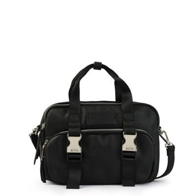 Cartera bandolera mediana dorina negro