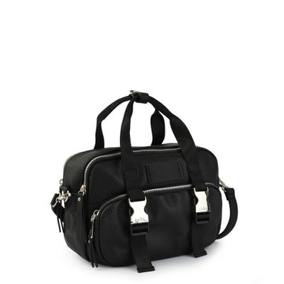 Imagen 2 del producto Cartera bandolera mediana dorina negro