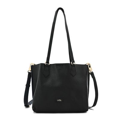 Cartera tote mediana viviene negro