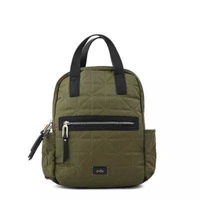 Mochila mediana saida verde oliva