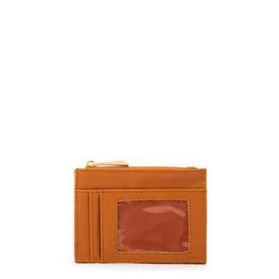 Imagen 2 del producto Tarjetero con cierre bouffi pequeña camel