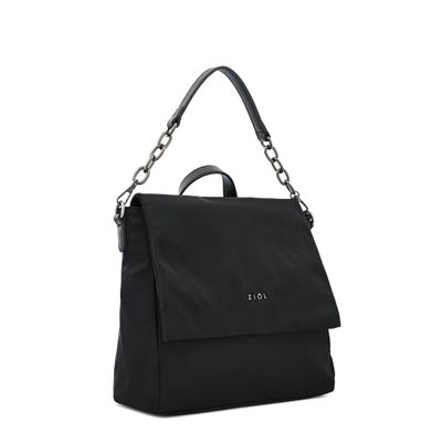 Imagen 2 del producto Mochila con tapa pequeña nydia negro especial