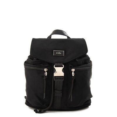 Mochila con tapa mediana elvas negro