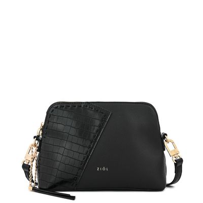 Cartera bandolera mediana biel negro especial