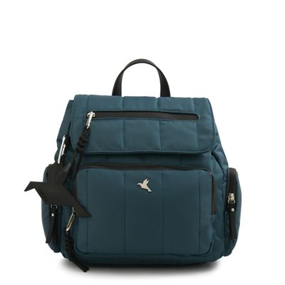 Mochila mediana lizel petroleo oscuro