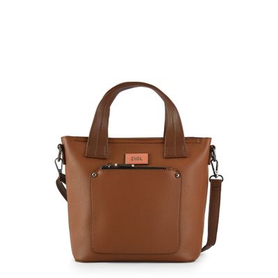 Cartera bandolera mediana moura camel