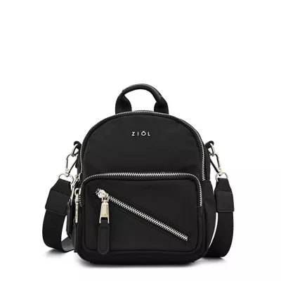 Mochila pequeña lychee negro