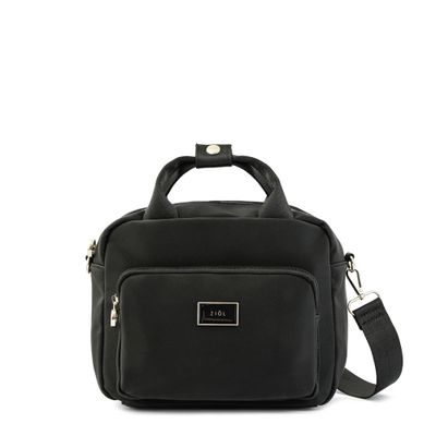 Cartera tote pequeña riad negro