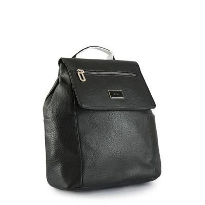 Imagen 2 del producto Mochila con tapa grande abrielle negro