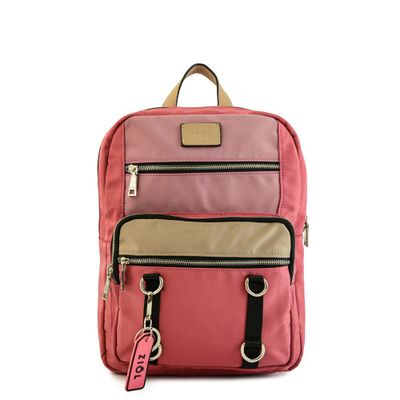 Mochila mediana evania rosa viejo