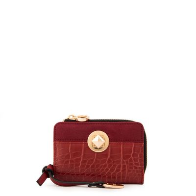 Billetera romi pequeña rojo