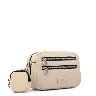 Imagen 2 del producto Cartera bandolera pequeña luzmaria beige