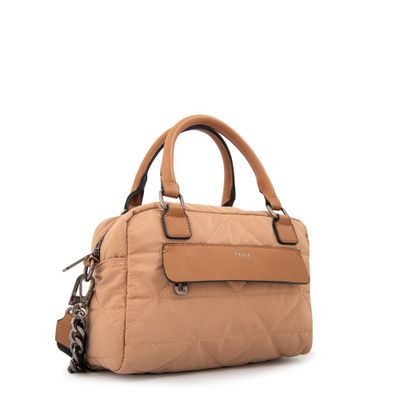 Imagen 2 del producto Cartera bandolera con asas brenda mediana beige