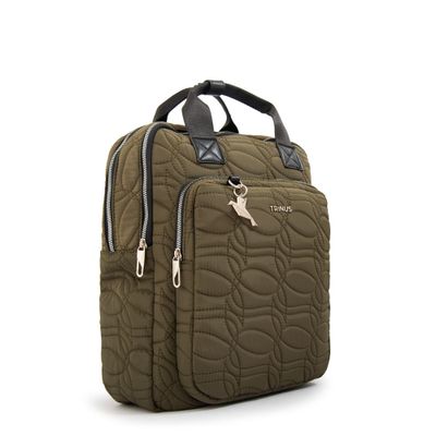 Imagen 2 del producto Mochila porta notebook ivanca grande verde oliva