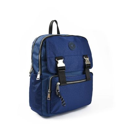Imagen 2 del producto Mochila porta notebook college grande azul