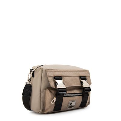 Imagen 2 del producto Cartera bandolera college pequeña taupe