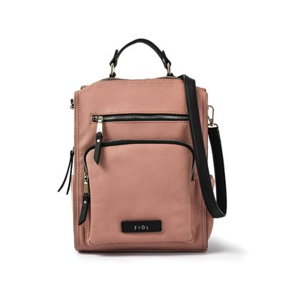 Mochila grande zuleika rosa viejo