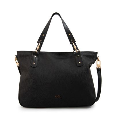 Cartera tote barbara grande negro