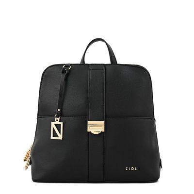 Mochila mediana creta negro