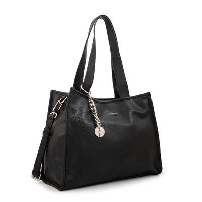 Imagen 2 del producto Cartera tote renatta mediana negro