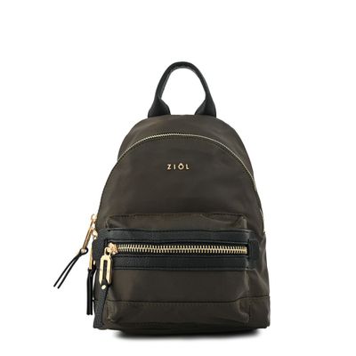 Mochila pequeña clau verde oliva