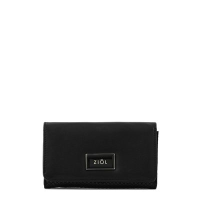 Imagen 1 del producto billetera con tapa mediana zia negro