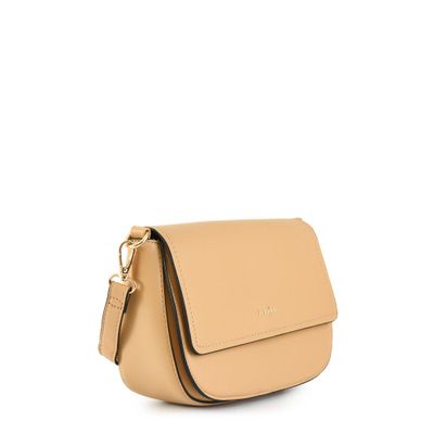 Imagen 2 del producto Cartera bandolera pequeña caliope beige oscuro