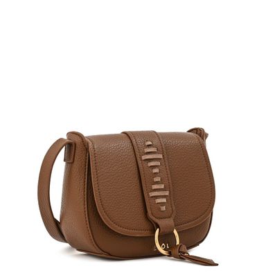 Imagen 2 del producto Cartera Bandolera con tapa tyra mediana café