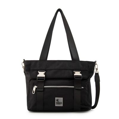 Cartera tote college grande negro