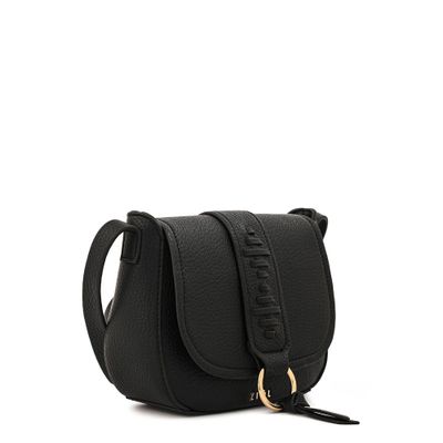 Imagen 2 del producto Cartera Bandolera con tapa tyra mediana negro