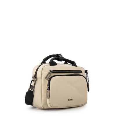 Imagen 2 del producto Cartera Bandolera ada mediana blanco crudo