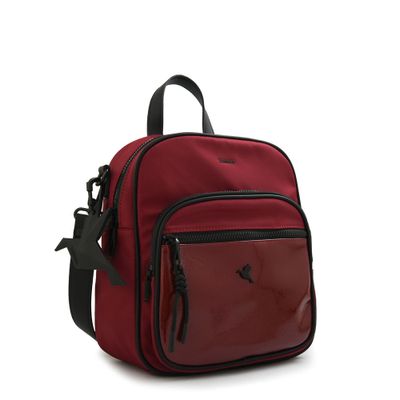 Imagen 2 del producto Mochila mediana carina burdeo
