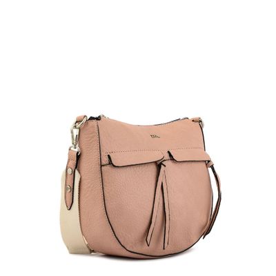 Imagen 2 del producto Cartera bandolera mediana edita rosa viejo