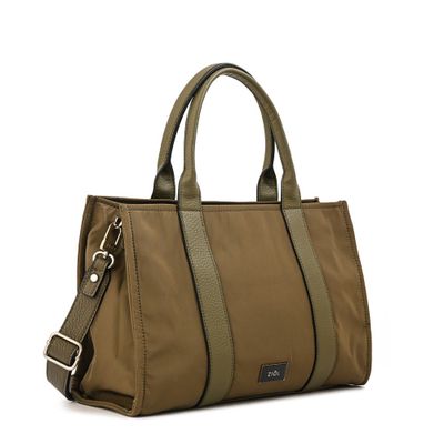 Imagen 2 del producto Cartera tote porta notebook olga grande verde oliva