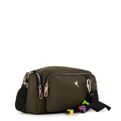 Imagen 2 del producto Cartera bandolera melania mediana verde oliva