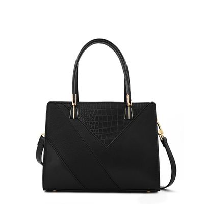 Cartera tote pequeña carmen negro