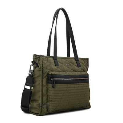 Imagen 2 del producto Cartera tote porta notebook grande cersei verde oliva