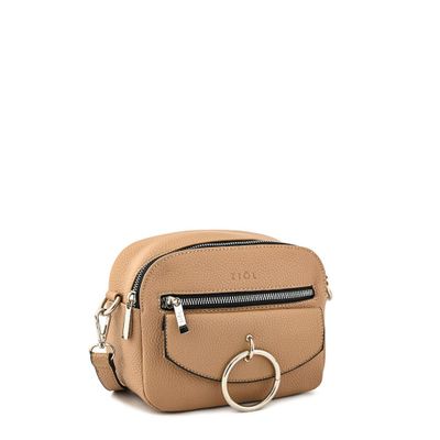 Imagen 2 del producto Cartera bandolera mediana priscila beige oscuro