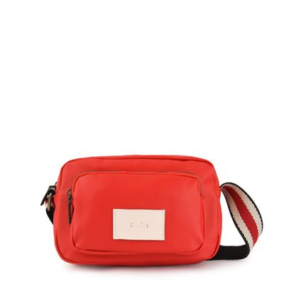Cartera bandolera mediana rose rojo