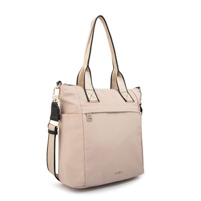 Imagen 2 del producto Cartera tote fiona grande blanco crudo