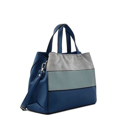 Imagen 2 del producto Cartera tote tres divisiones mediana lourd azul oscuro